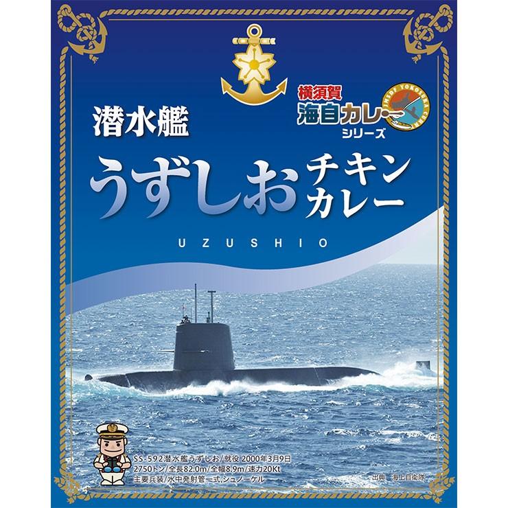 横須賀海自カレー 潜水艦うずしおチキンカレー